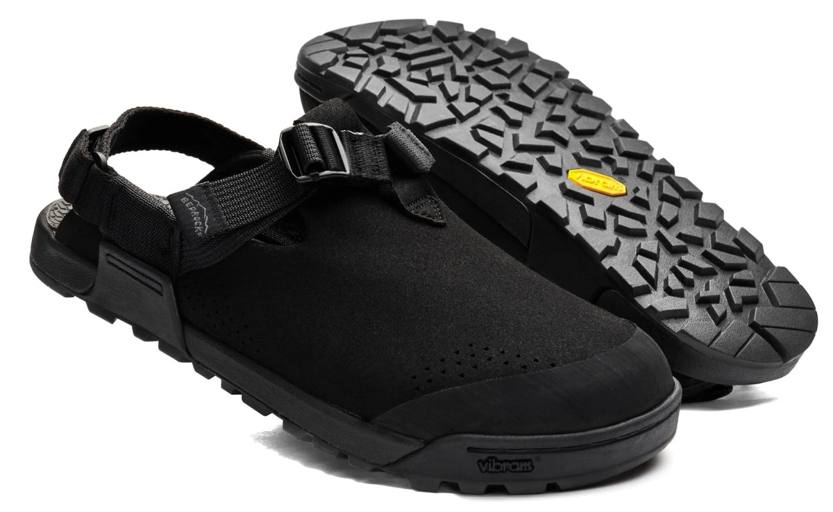 Mountain Clog - Synthetic Suede (Obsidian Black)